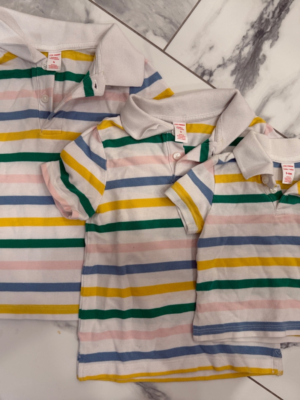 Polo matching sibling set 1/3/4